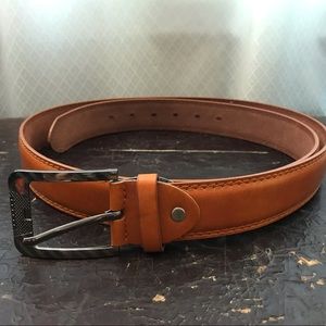 Brown Leather Belt